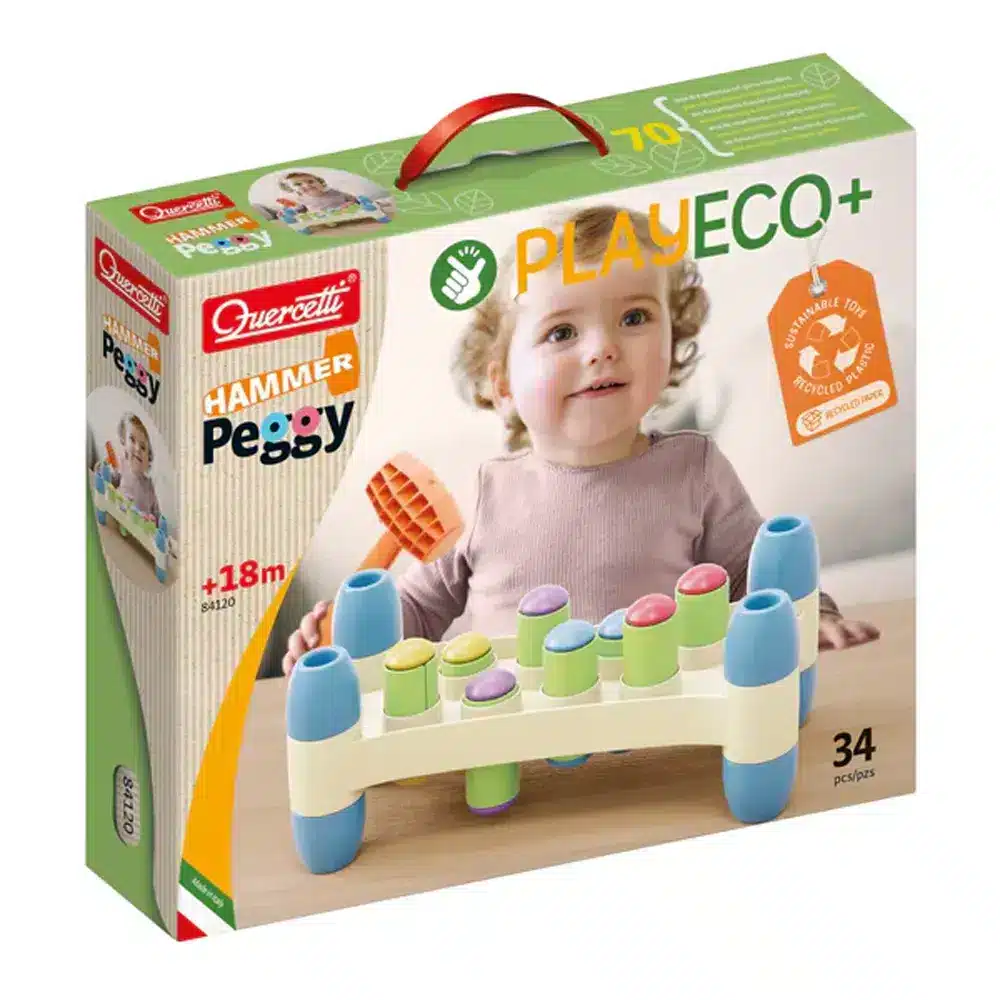 Quercetti Hammer Peggy Eco 18M+