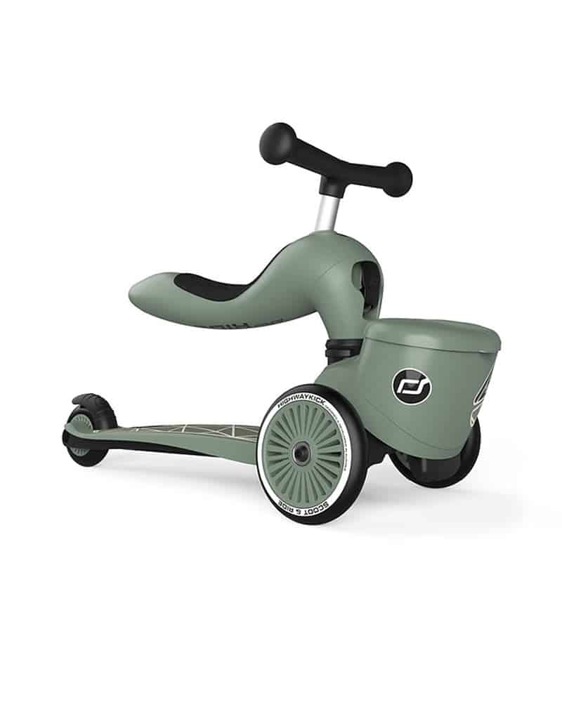 Scoot And Ride Highwaykick 1 Lifestyle – Green Lines | Trottinette 2 en 1