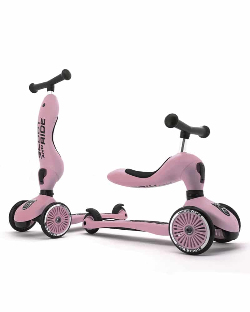 Scoot And Ride  Trottinette 2en1 Highwaykick 1 – Rose
