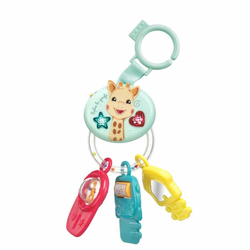 Sophie La Girafe Hochet clés musical et lumineux Multicolore 6m+
