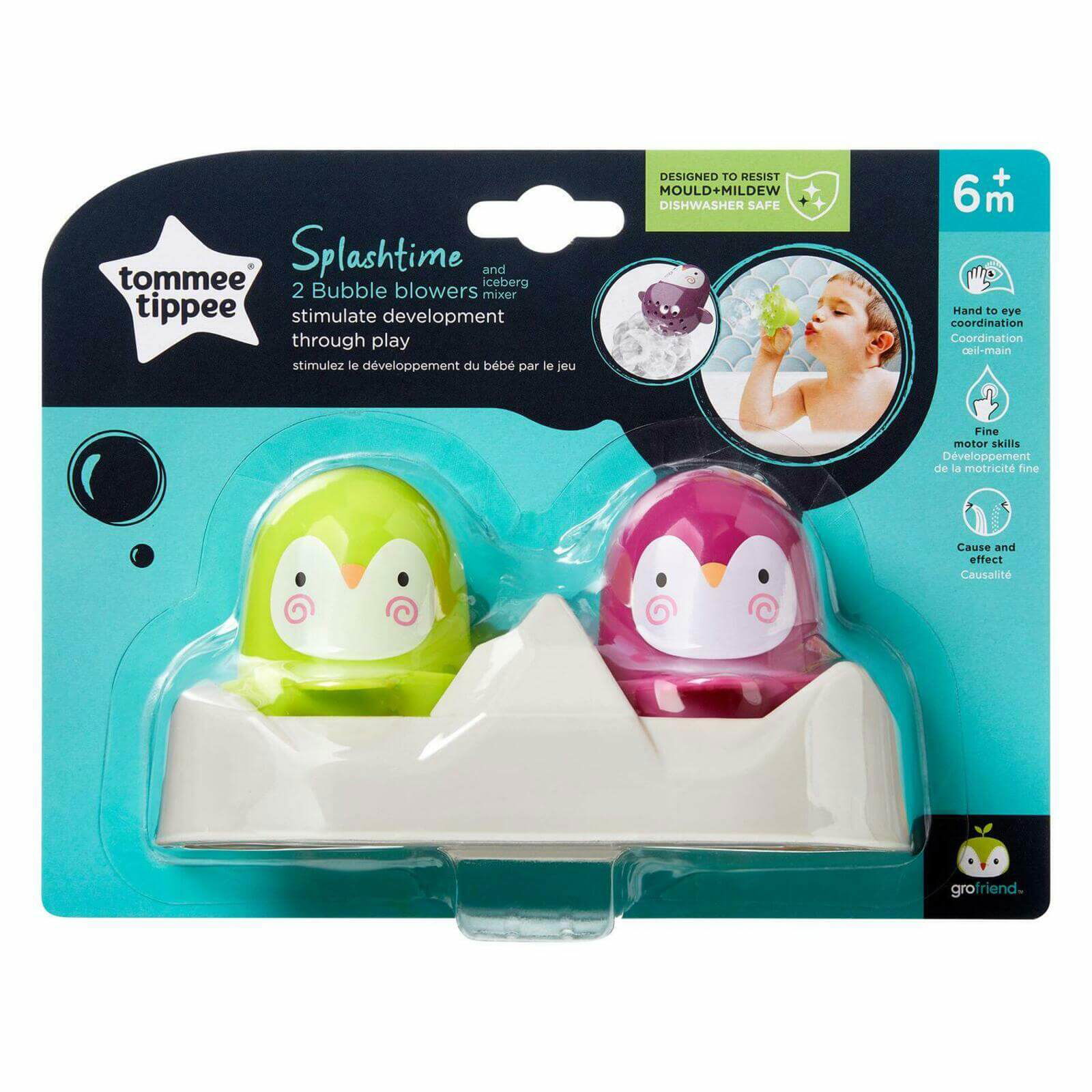 Tommee Tippee Splashtime Lot 2 Pingouins à bulles