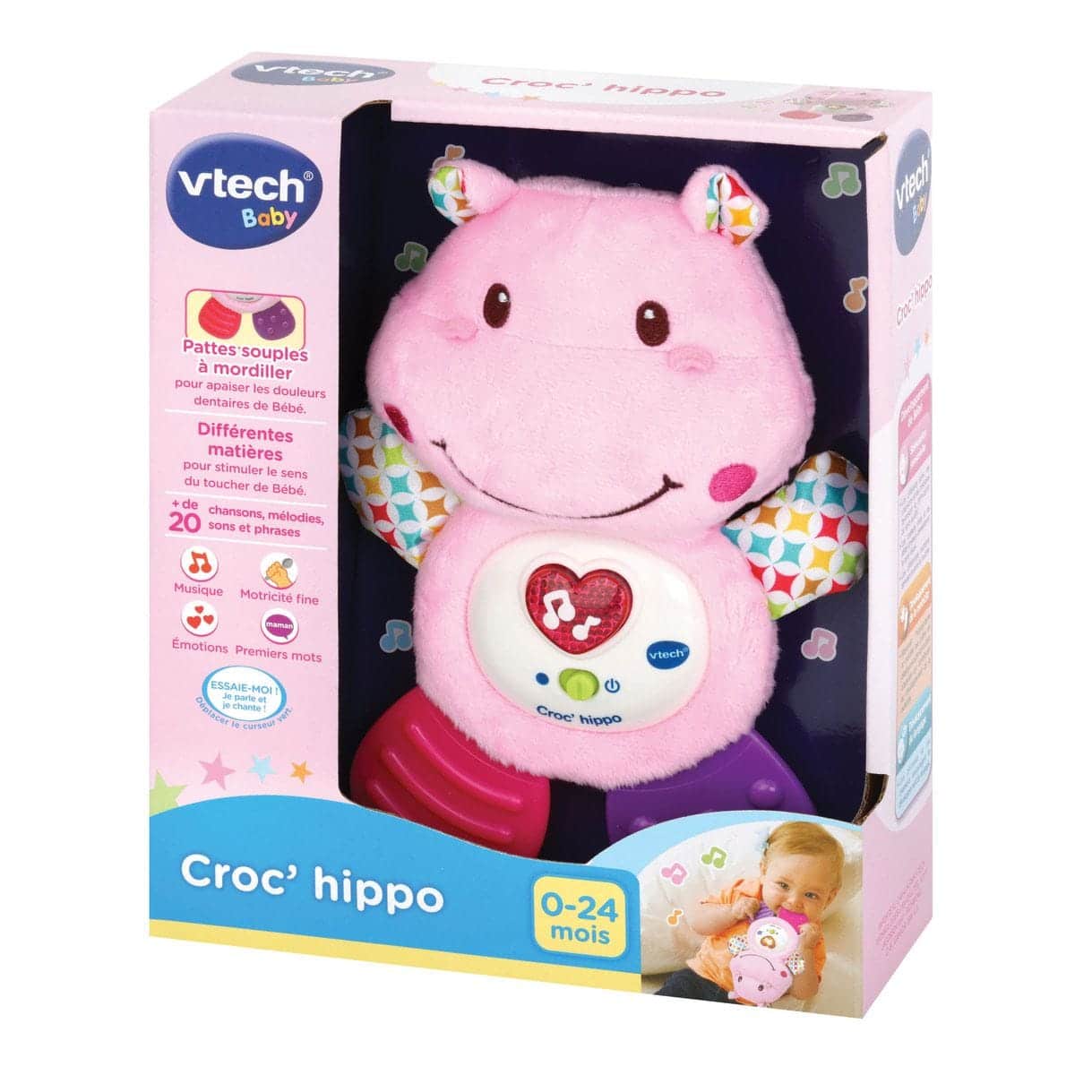 VTech Croc’hippo rose