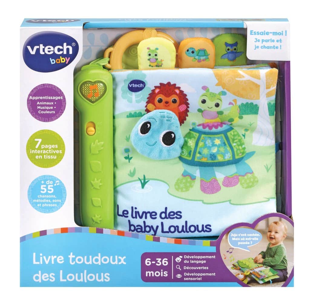VTech Livre toudoux des Loulous 6mois+