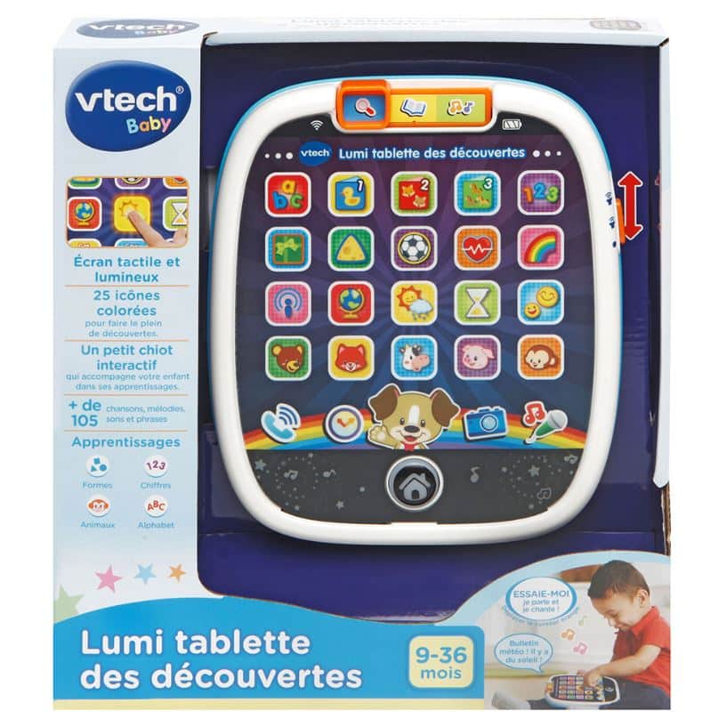 VTech Lumi tablette des découvertes Bleu