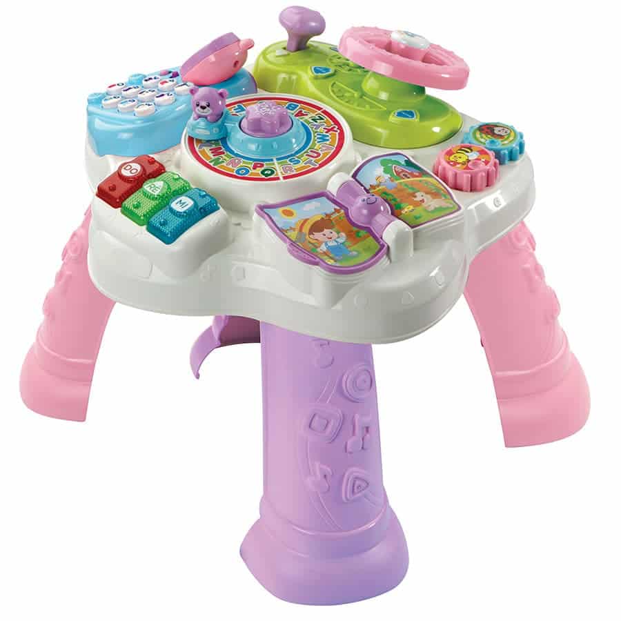 VTech Ma table d’activités bilingue Rose FR-ANG