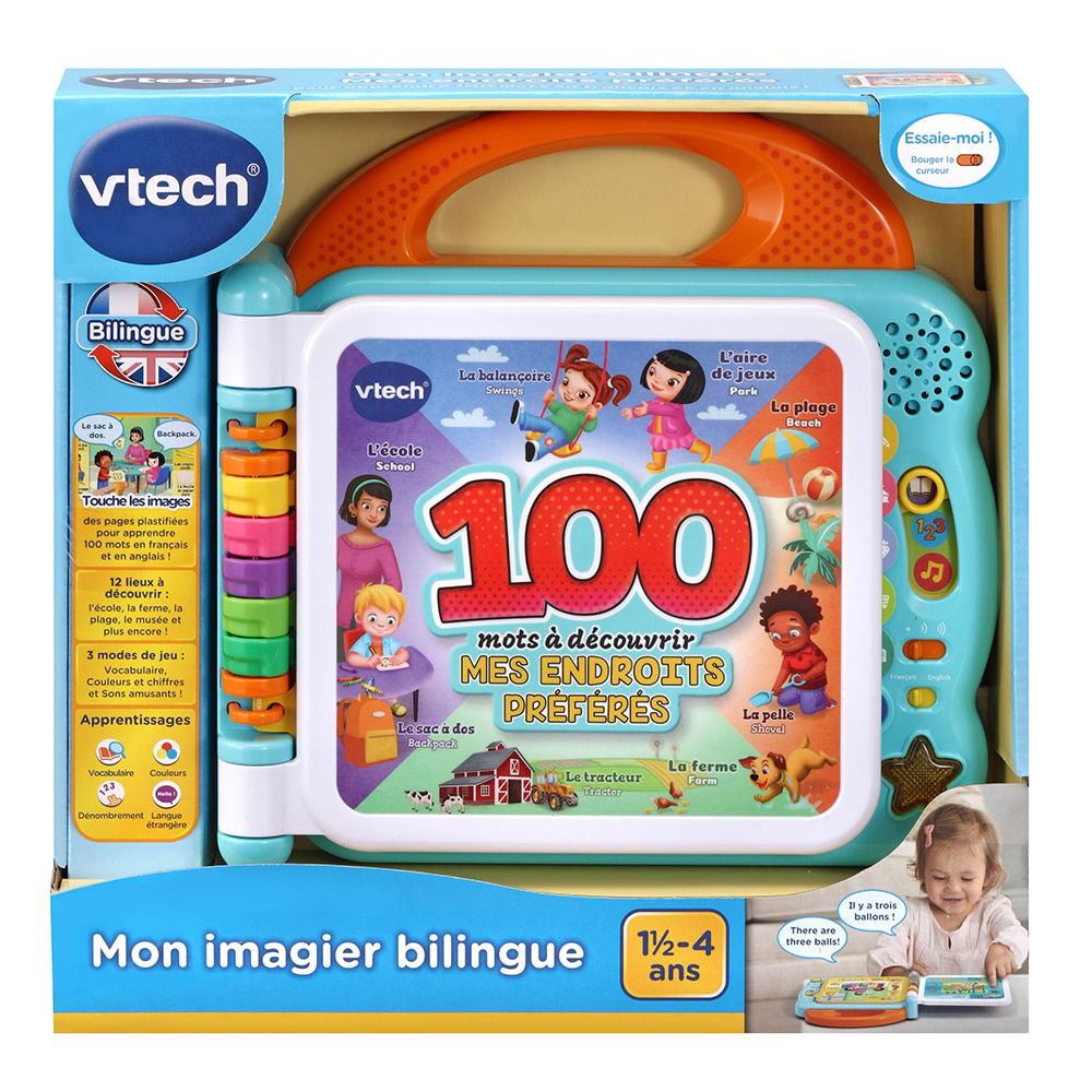 VTech Mon imagier bilingue – Mes endroits préférés