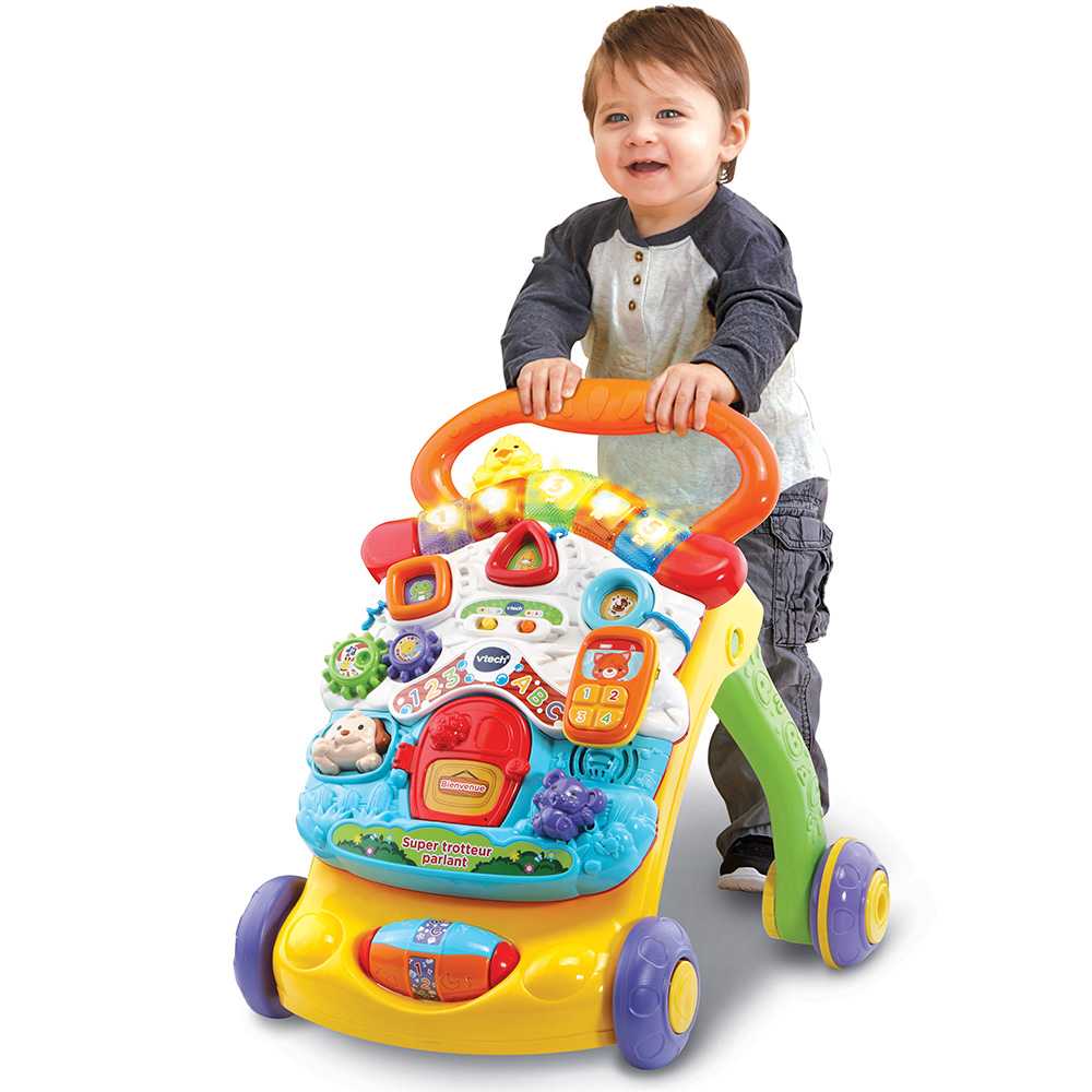 VTech Super trotteur parlant 2 en 1 Bleu