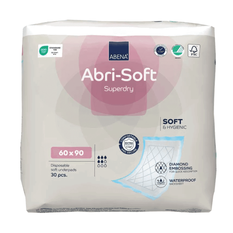 Abena Alèses jetables Abri-Soft Superdry 60 x 90cm 30 pcs