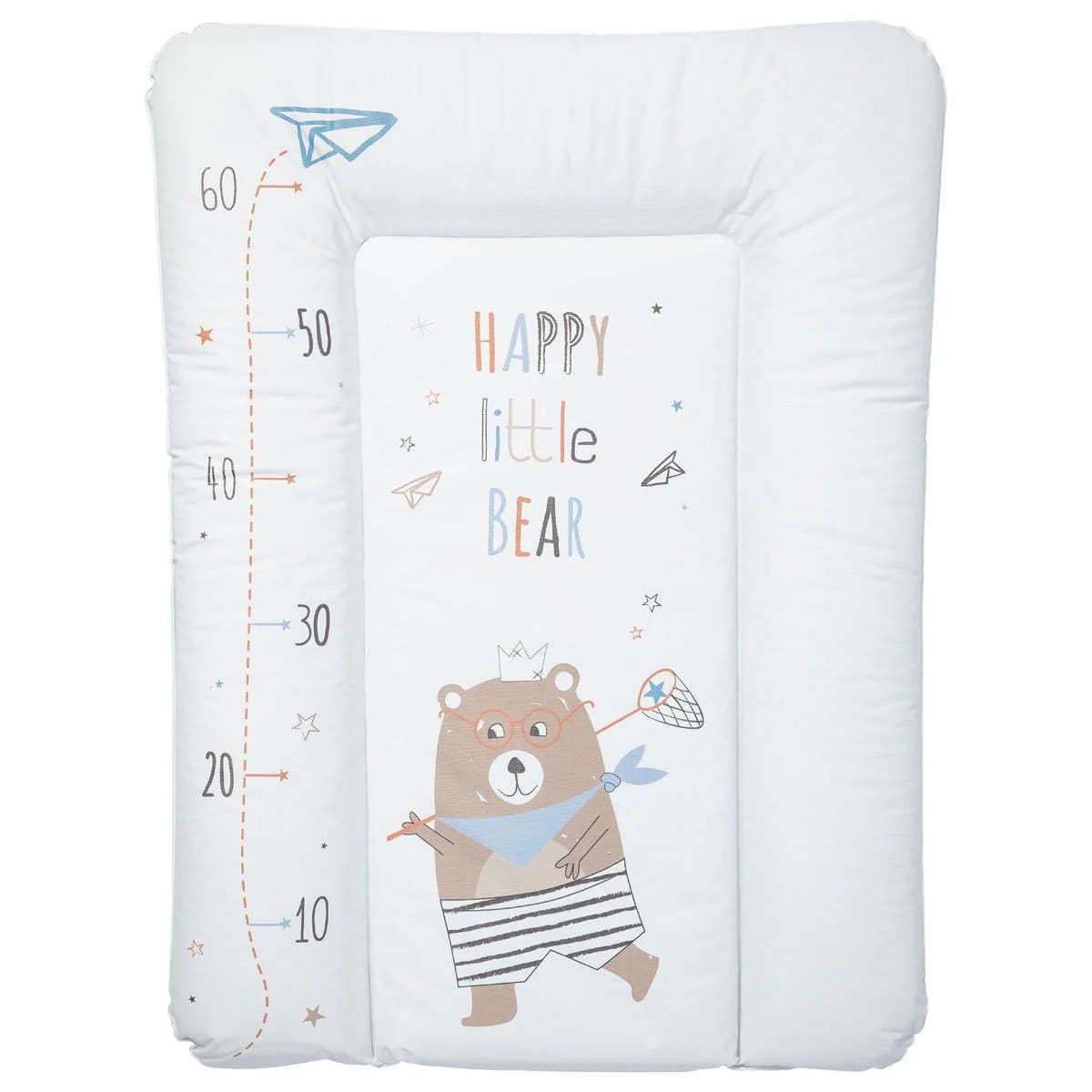 Babycalin Matelas à langer Happy Little Bear – 50 × 70 cm