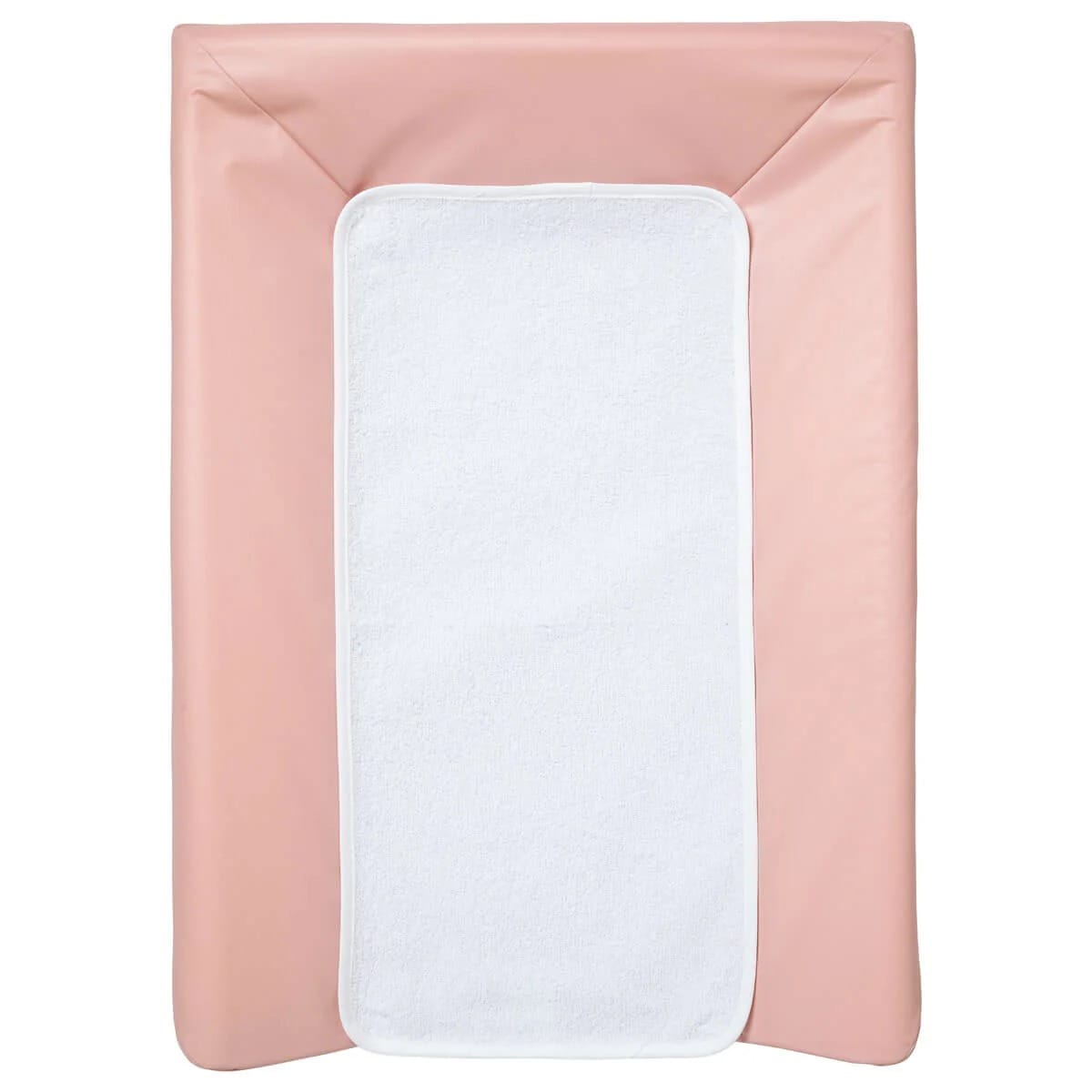 Babycalin Matelas à langer Luxe + Serviette 50×70 cm – Vieux rose