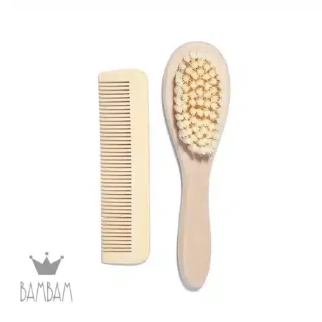 Bambam Set Brosse et Peigne bébé