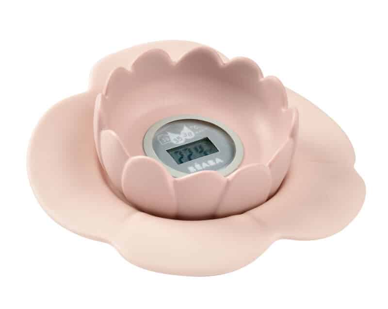 Beaba Thermomètre digital de bain et de la chambre Lotus Rose