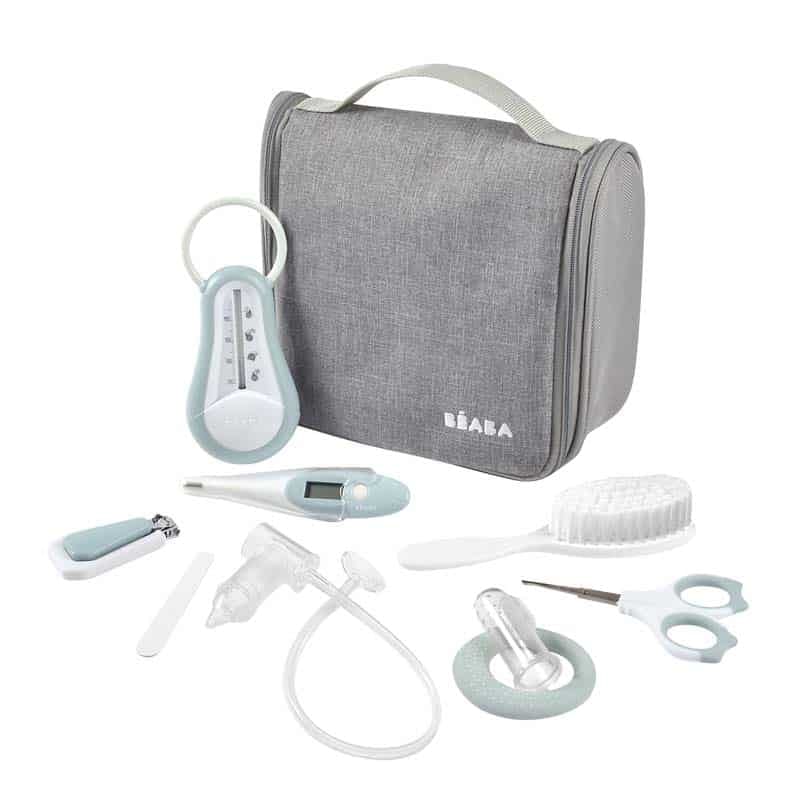 Beaba Trousse de toilette nomade 9 accessoires Bleu