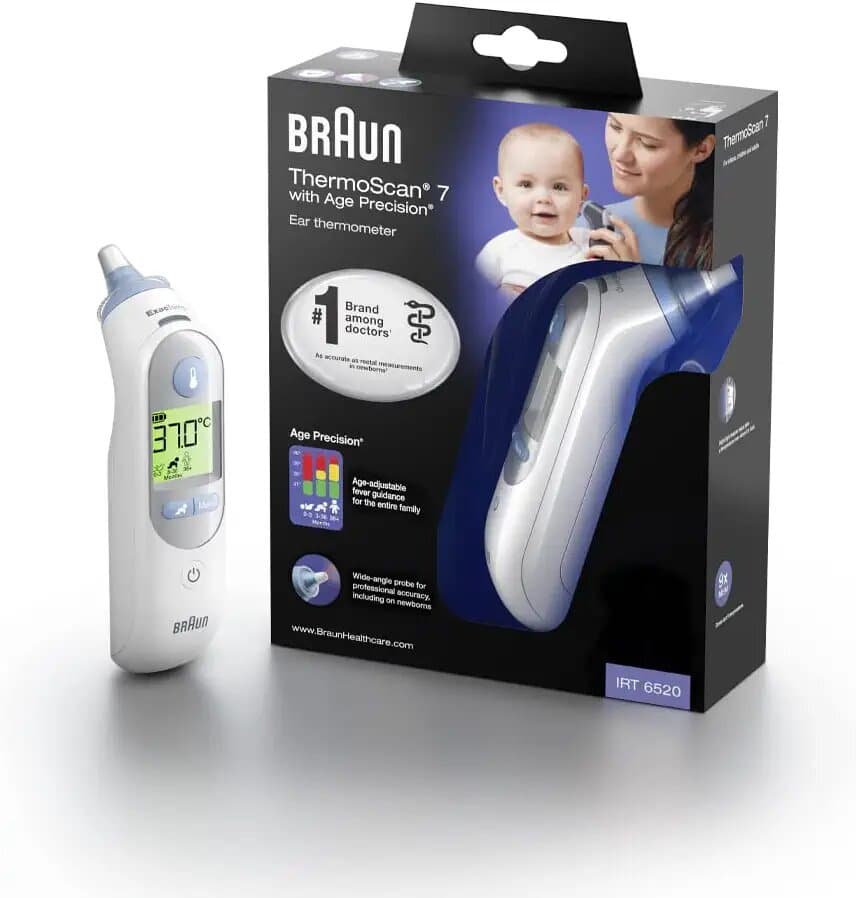 Braun ThermoScan 7 + avec Age Precision