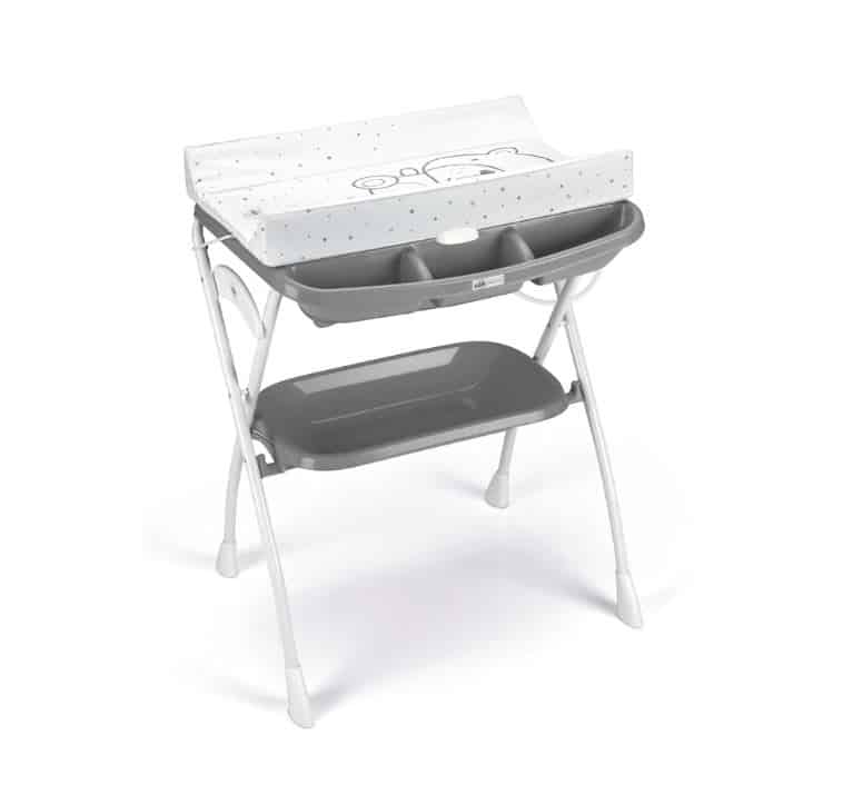 CAM Baignoire et Table à Langer Volare Ours gris