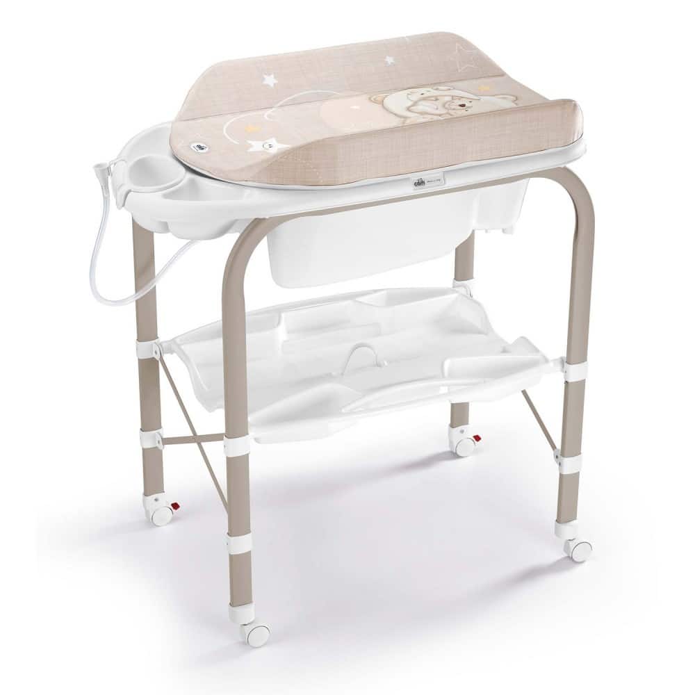 CAM Table a langer Cambio blanc beige
