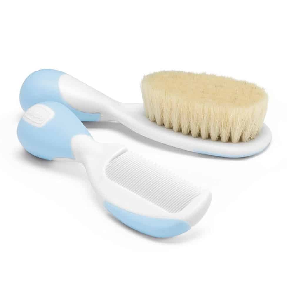 Chicco Brosse et Peigne Bleu