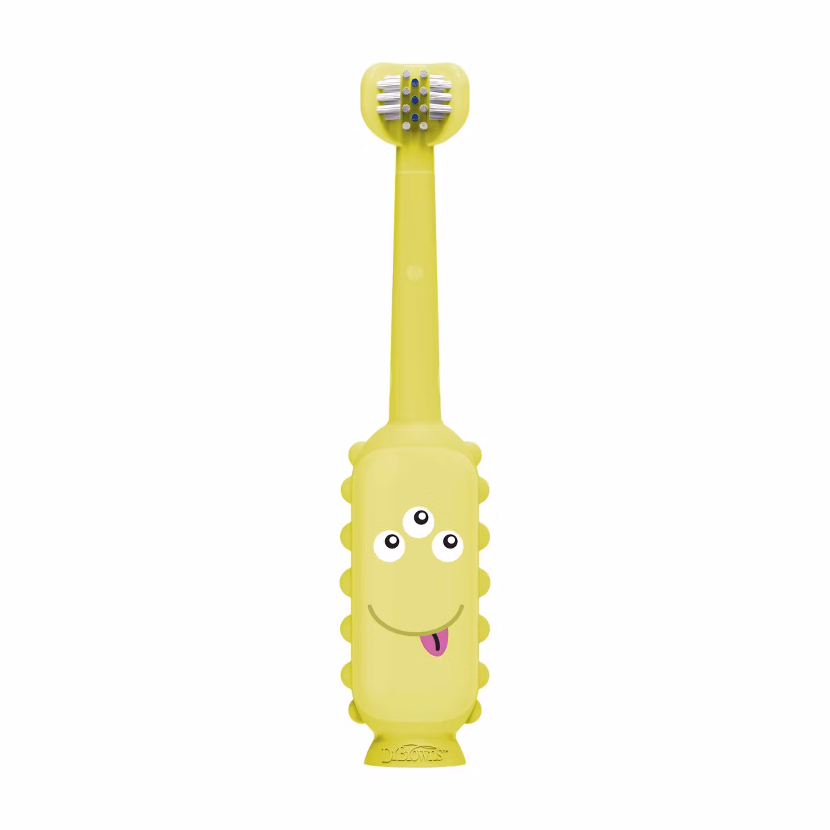 Dr. Brown’s Brosse à dents d’entraînement triple face – Verte