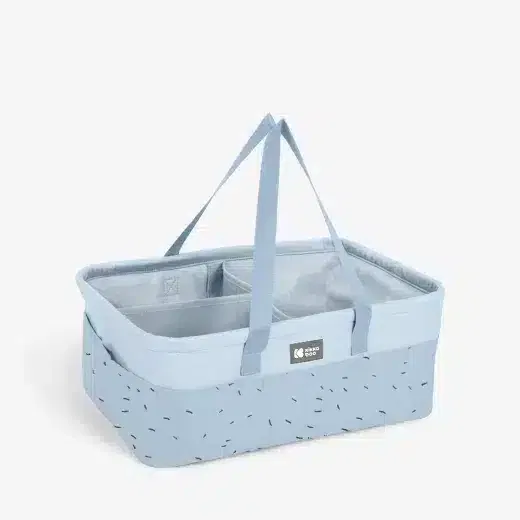 Kikkaboo Panier de rangement organisateur Bear with Me Bleu