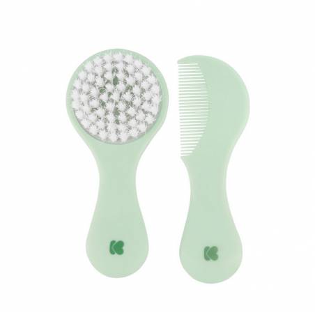 Kikkaboo Peigne et brosse cactus