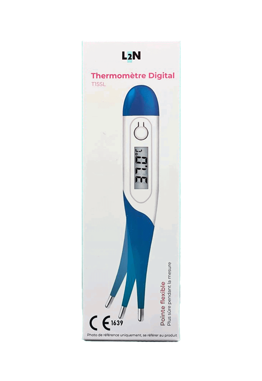 L2N Thermomètre Numérique Embout Souple