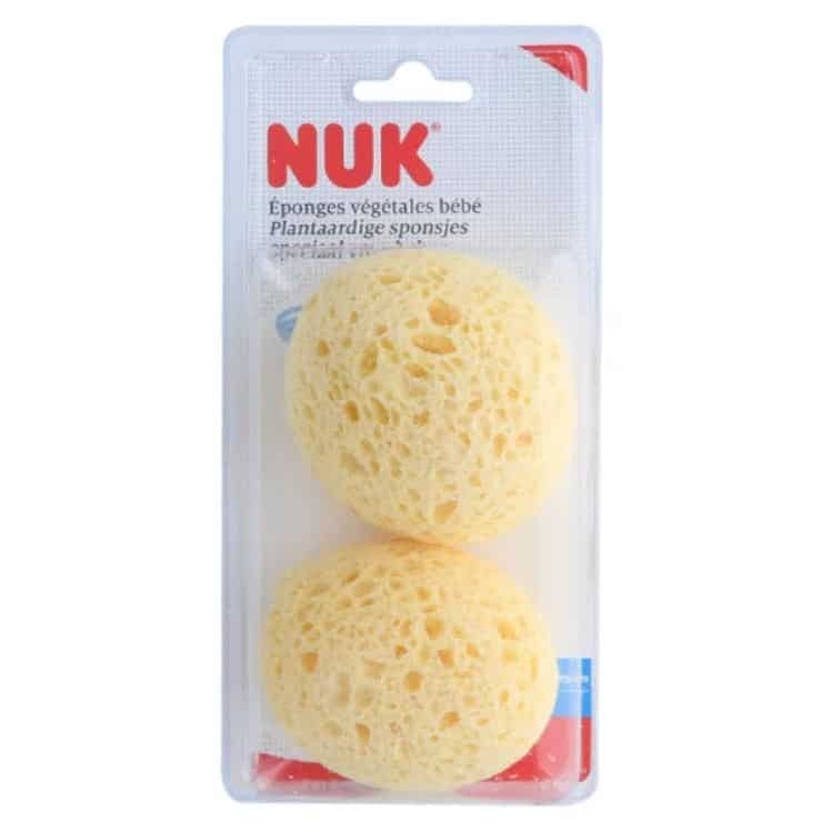 Nuk éponges végétales bébé x2