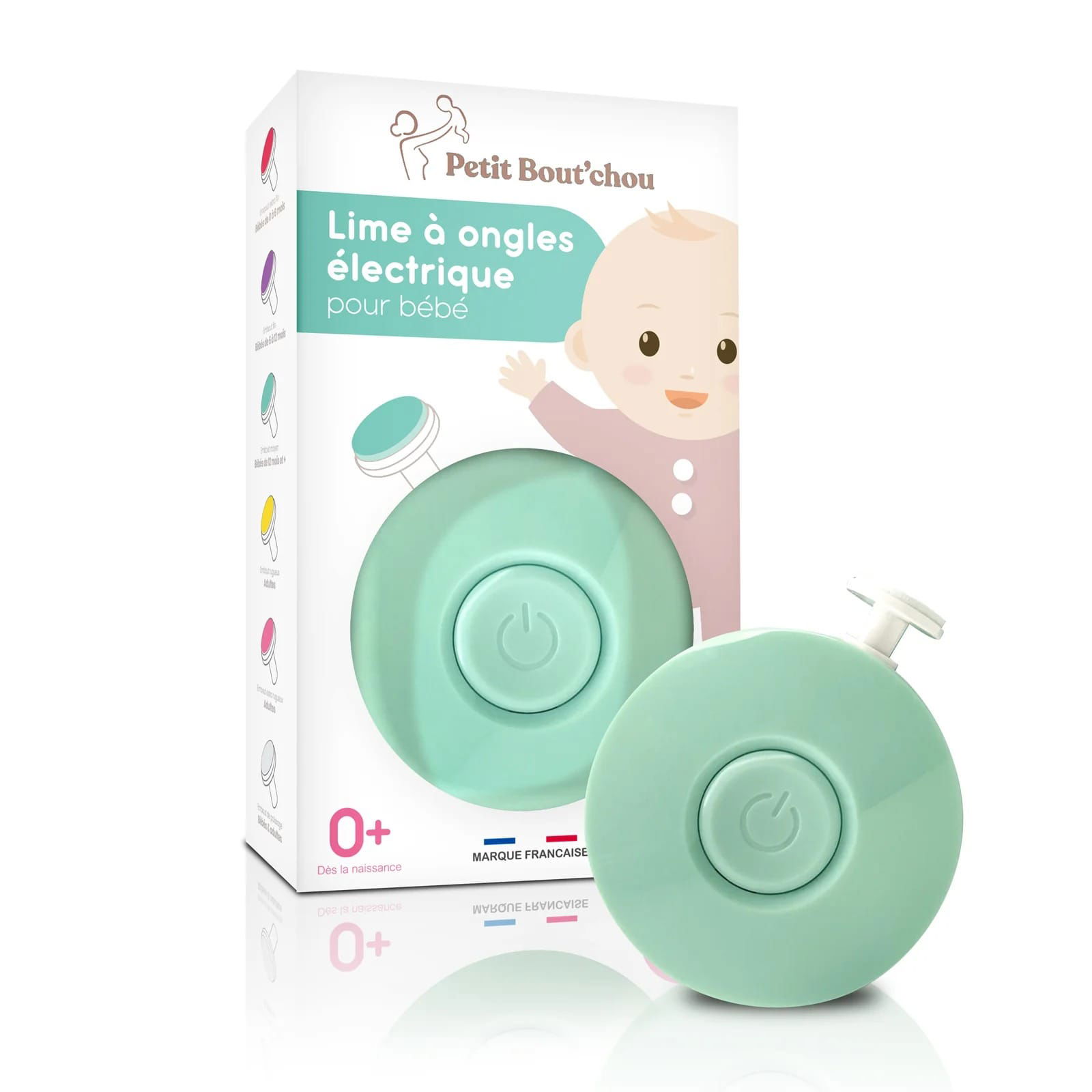 Petit Bout’chou Lime à ongles Electrique Mint