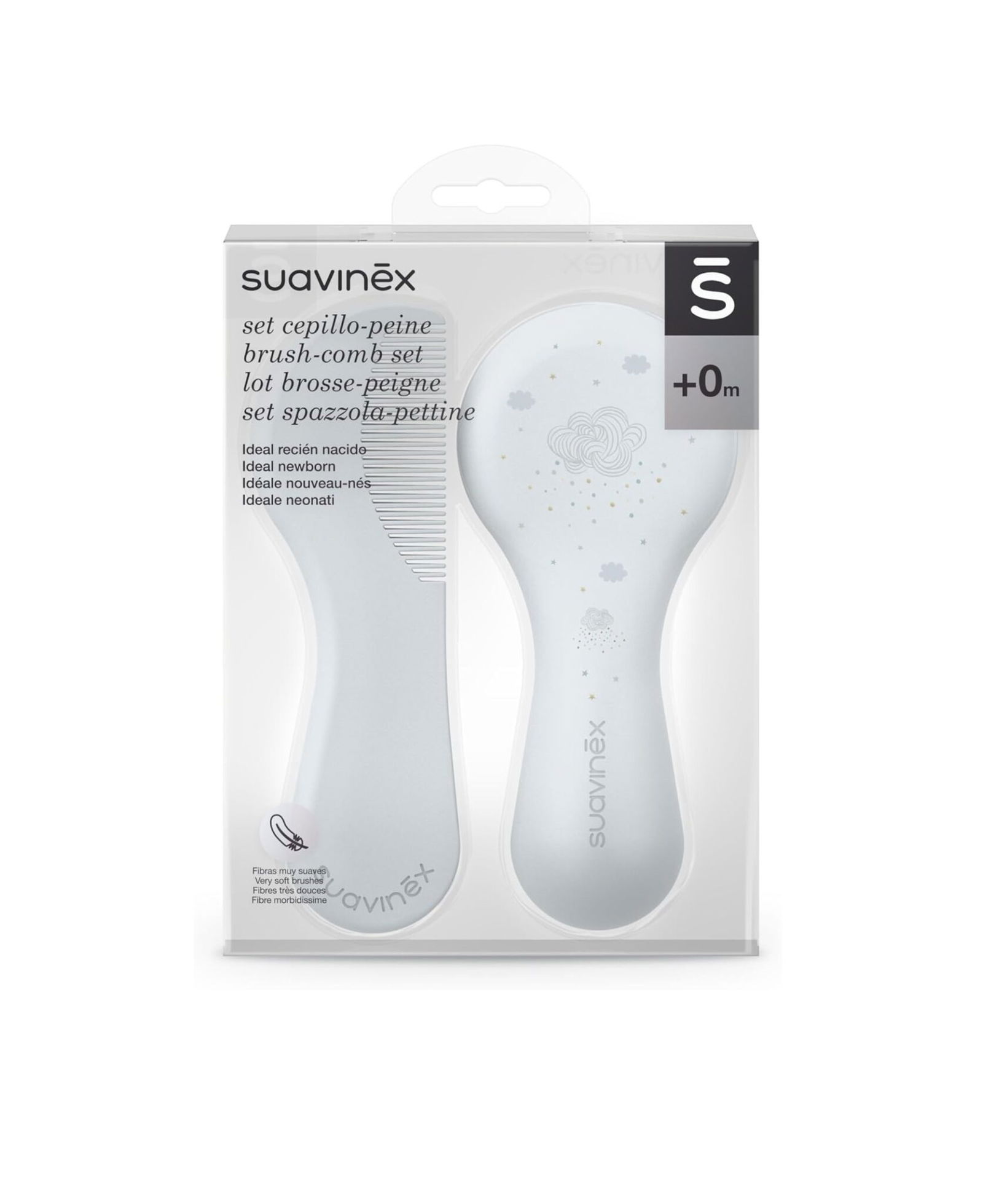 Suavinex Set Brosse et Peigne Dreams Bleu