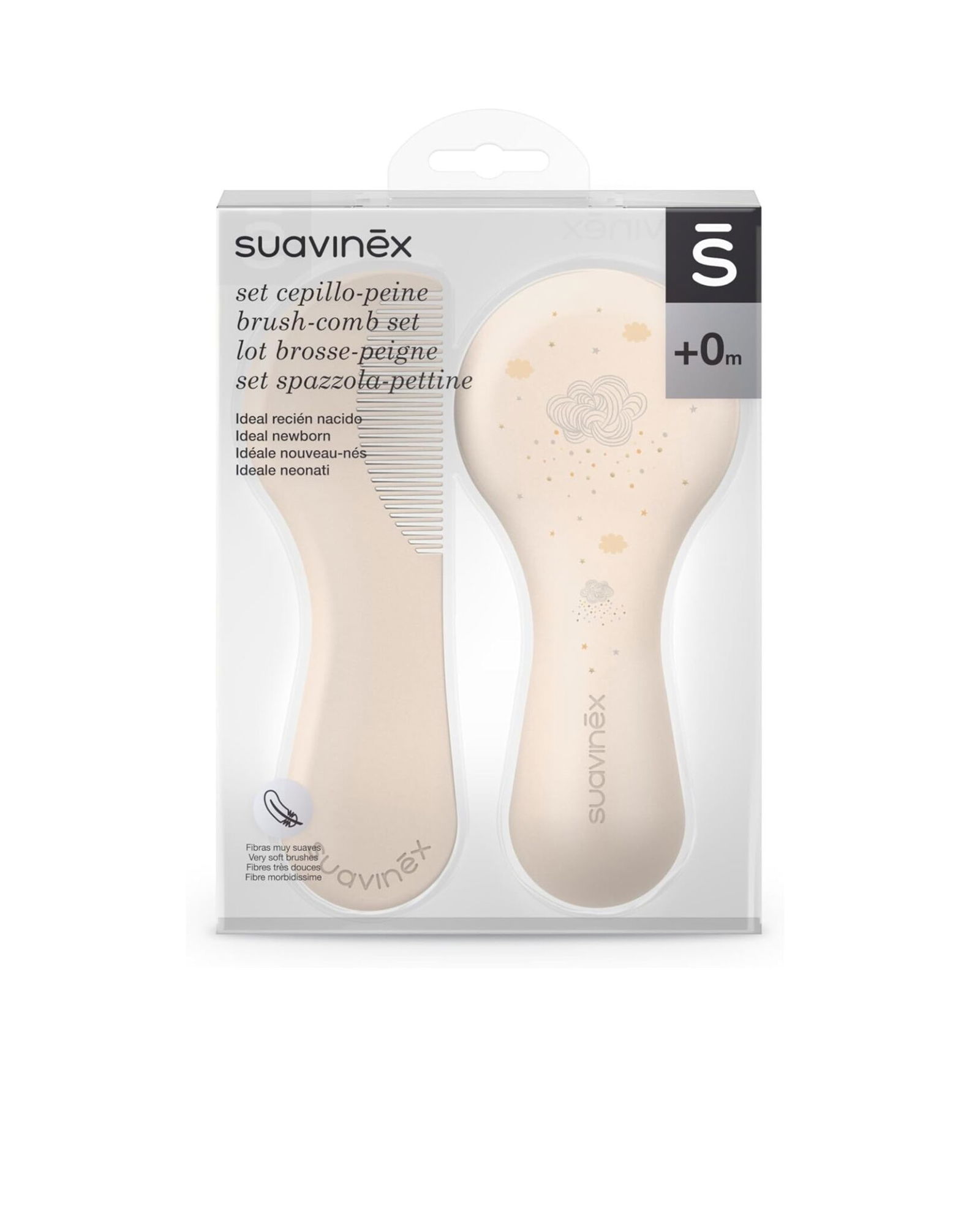 Suavinex Set Brosse et Peigne Dreams Beige