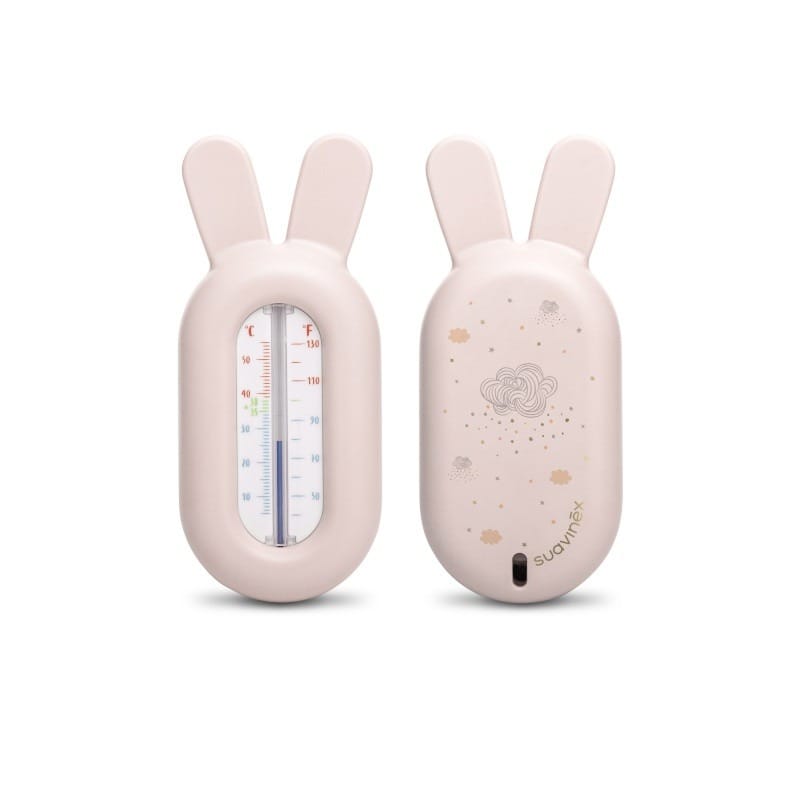 Suavinex Thermomètre de Bain Dreams Rose – Sans Mercure pour Bébé