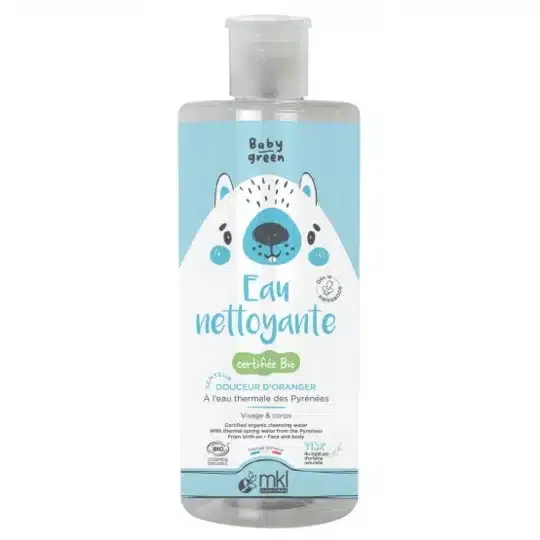 MKL Baby Green Eau Nettoyante Bio 1L