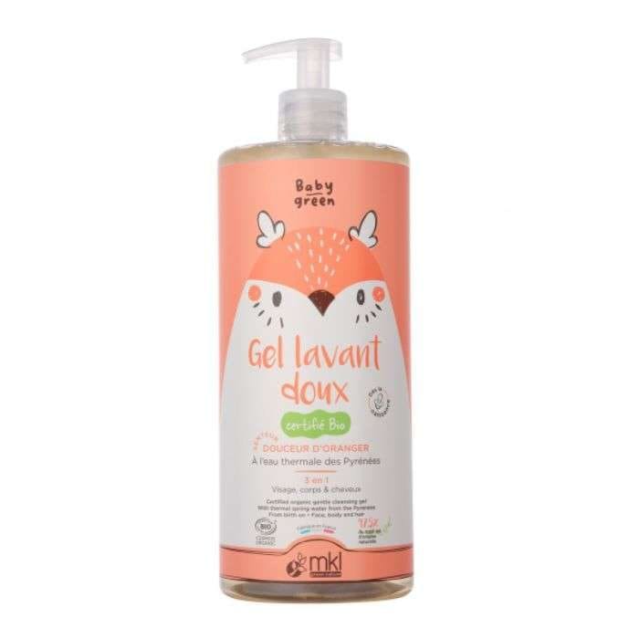 MKL Baby Green gel lavant doux 1L
