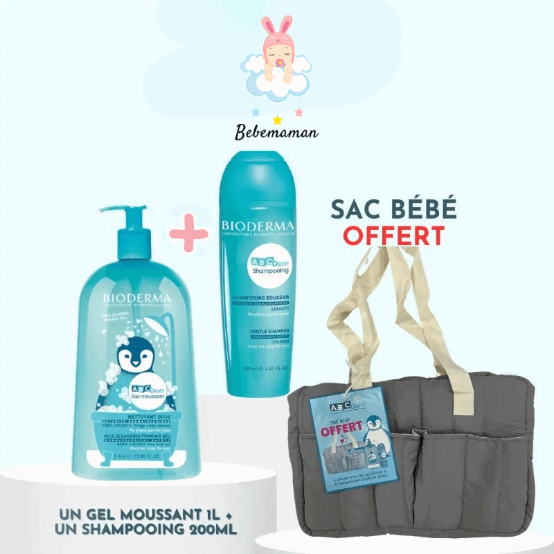 Biodema ABCDerm Pack Douceur avec Sac Offert