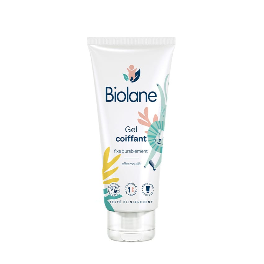 Biolane Gel Coiffant pour Bébé effet Mouillé 100ml