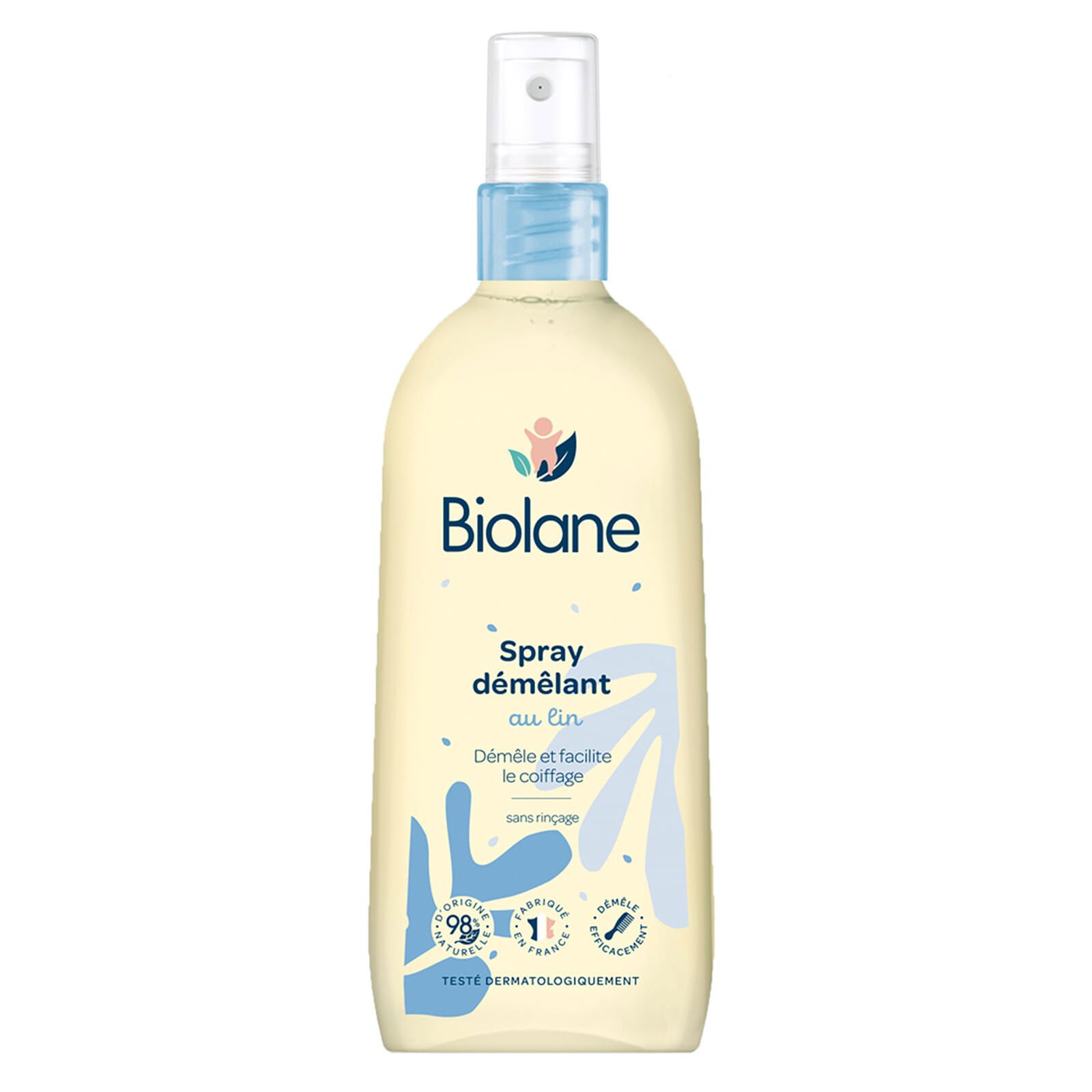 Biolane Spray Démêlant Bébé au Lin 200ml