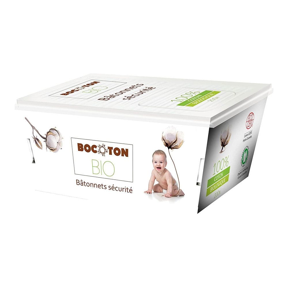 Bocoton Bio Bâtonnets de Sécurité Bébé – 60 unités