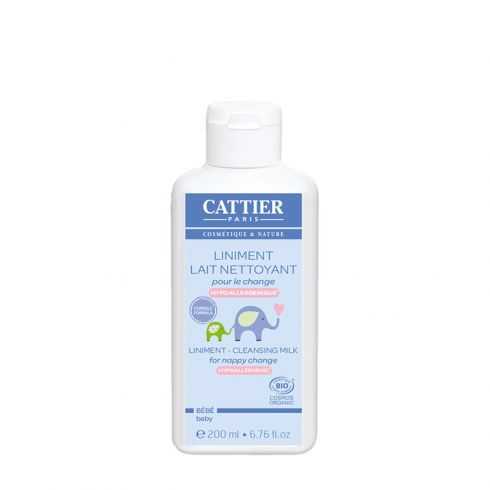 Cattier bébé Liniment lait nettoyant pour le change 200ml