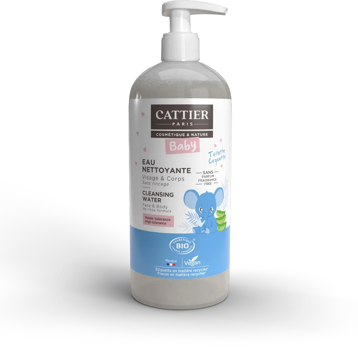 Cattier Eau Nettoyante Micellaire Bio 500ml
