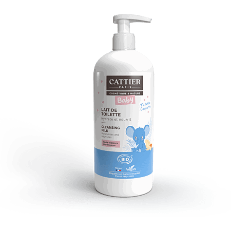 Cattier Lait de toilette bébé 500 ml