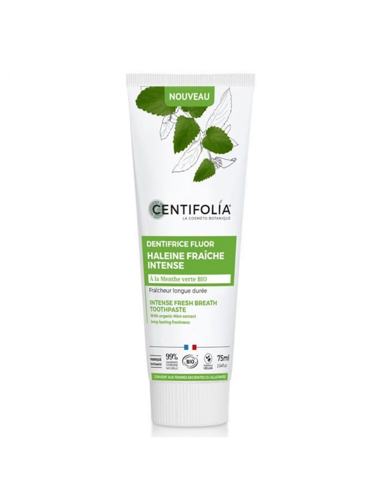 Centifolia Dentifrice Fluor Haleine Fraîche Intense 75ml