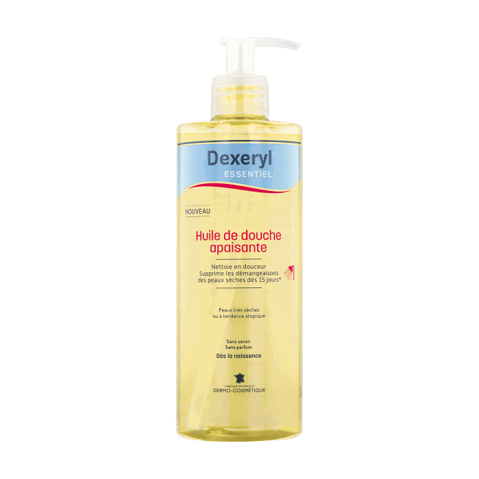 Dexeryl Huile de Douche Apaisante – 500 ml