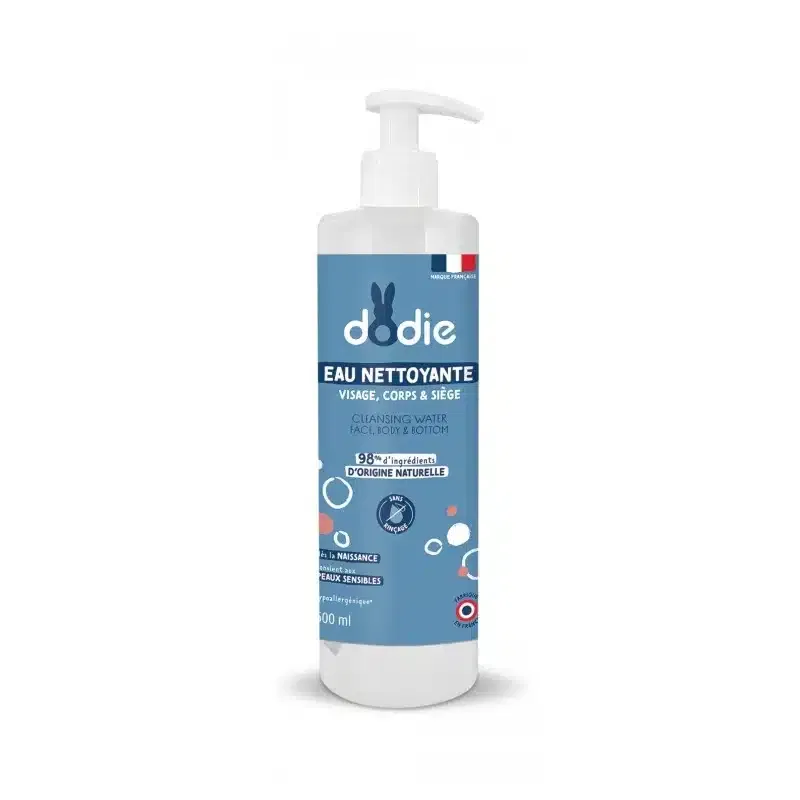 Dodie Eau Nettoyante 3 en 1 avec Pompe 500ml