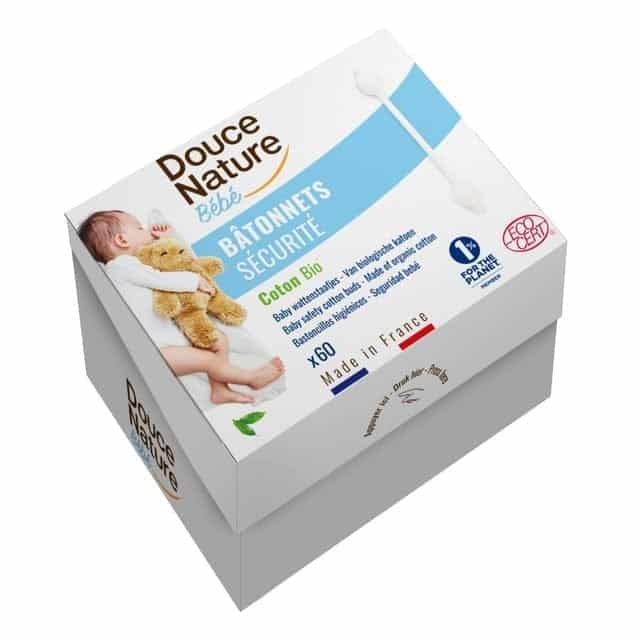 Douce Nature Bâtonnets de Sécurité Bébé – 60 unités