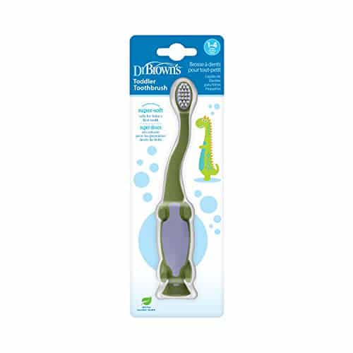 Dr. Brown’s Brosse à dents 1-4A – Dinosaure