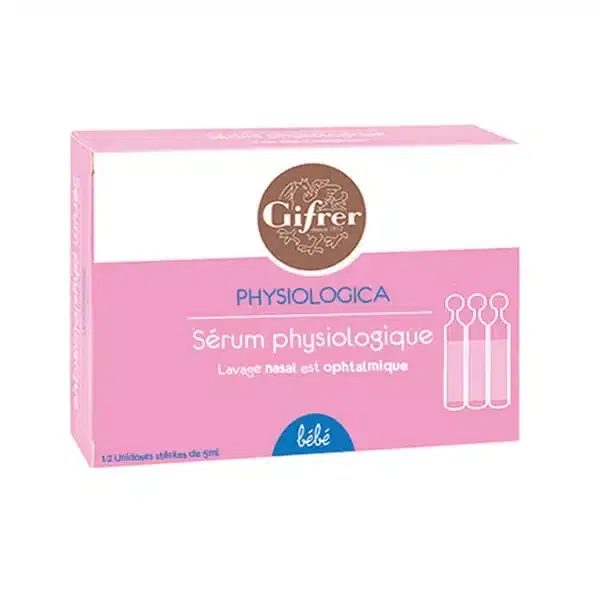 Gifrer sérum physiologique bébé 12 x 5ml