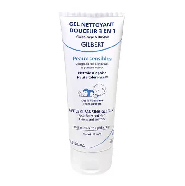 Gilbert Gel nettoyant douceur 3en 1 – 200ml