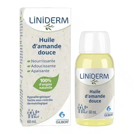 Gilbert Liniderm Huile d’Amande Douce – 60 ml