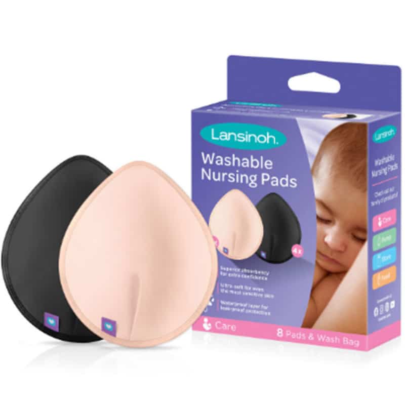 Lansinoh Coussinets d’allaitement lavables Couleurs 8u