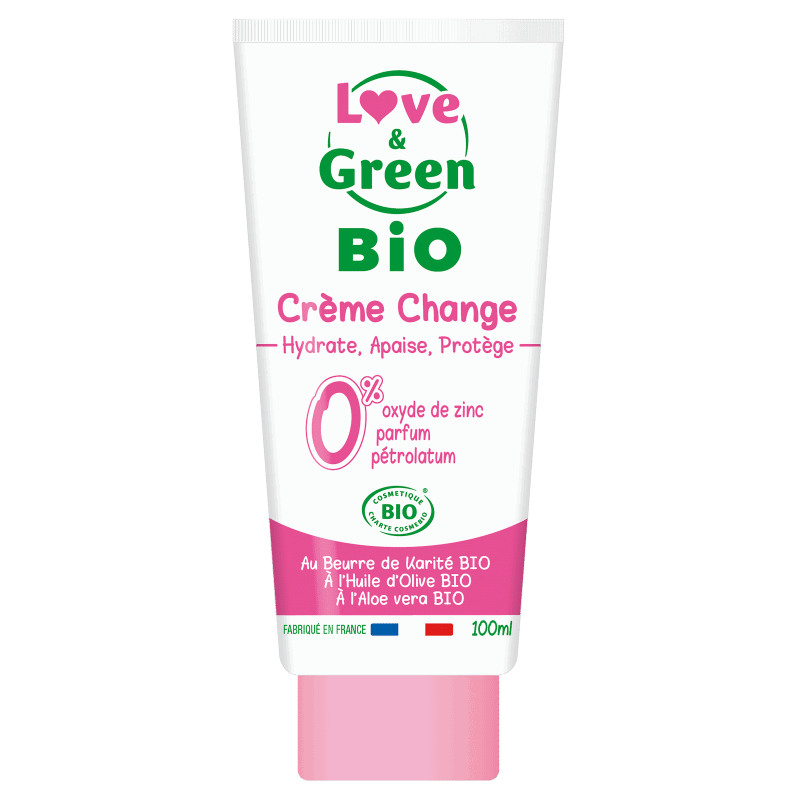 Love & Green Crème de change BIO 100ml
