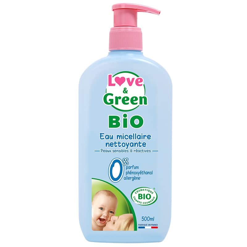 Love & Green Eau micellaire nettoyante 500ml